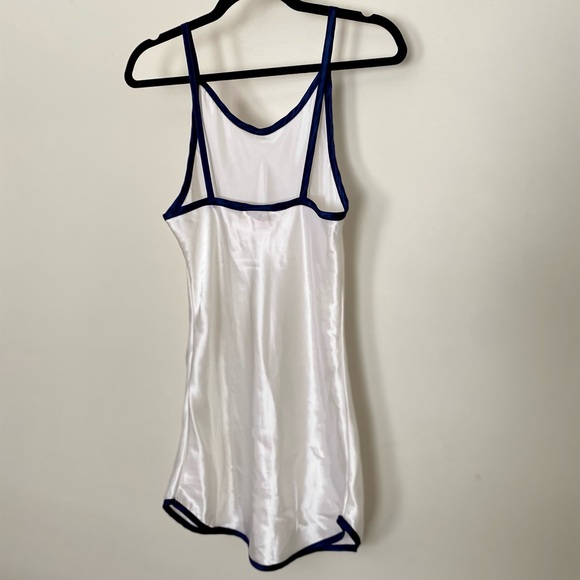 Vintage White Satin Slip - Picture 3 of 6